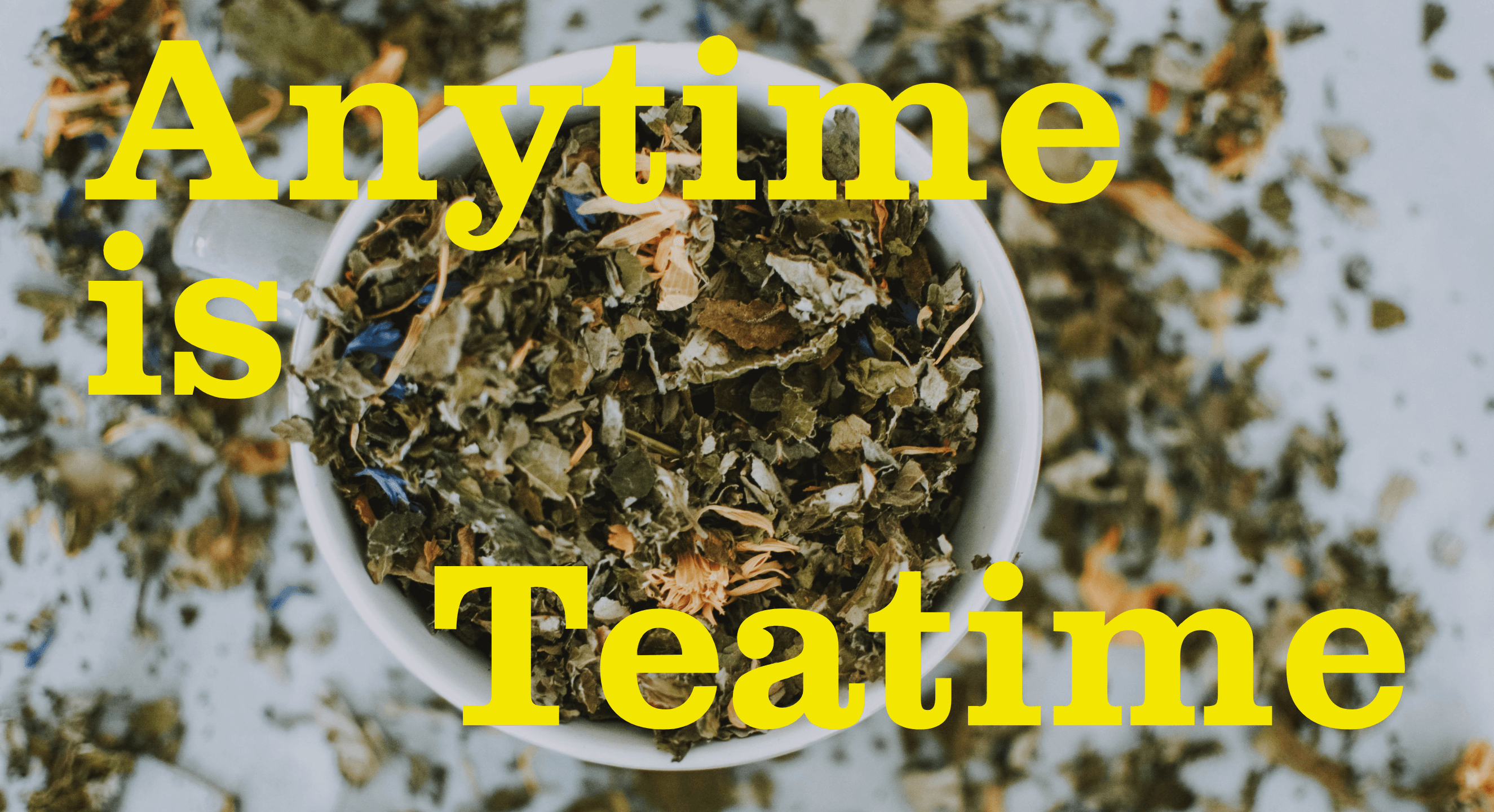 de kunst van thee zetten